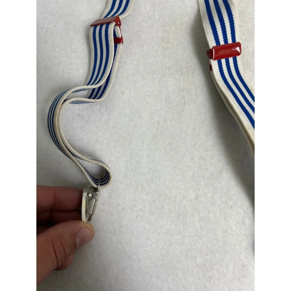 Preppy Dapper Kids Multicolor‎ Striped Solid Elastic Suspenders Lot 4